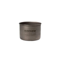EVERNEW Ti Demitasse 220 NH – titanium cup, front studio view