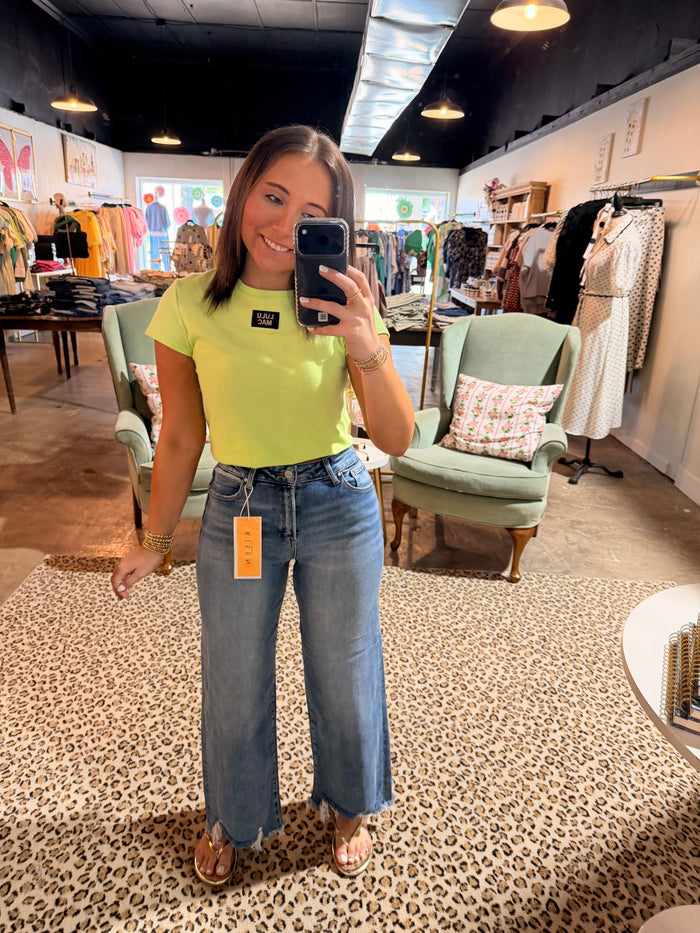 Everyday Raw Hem Jean