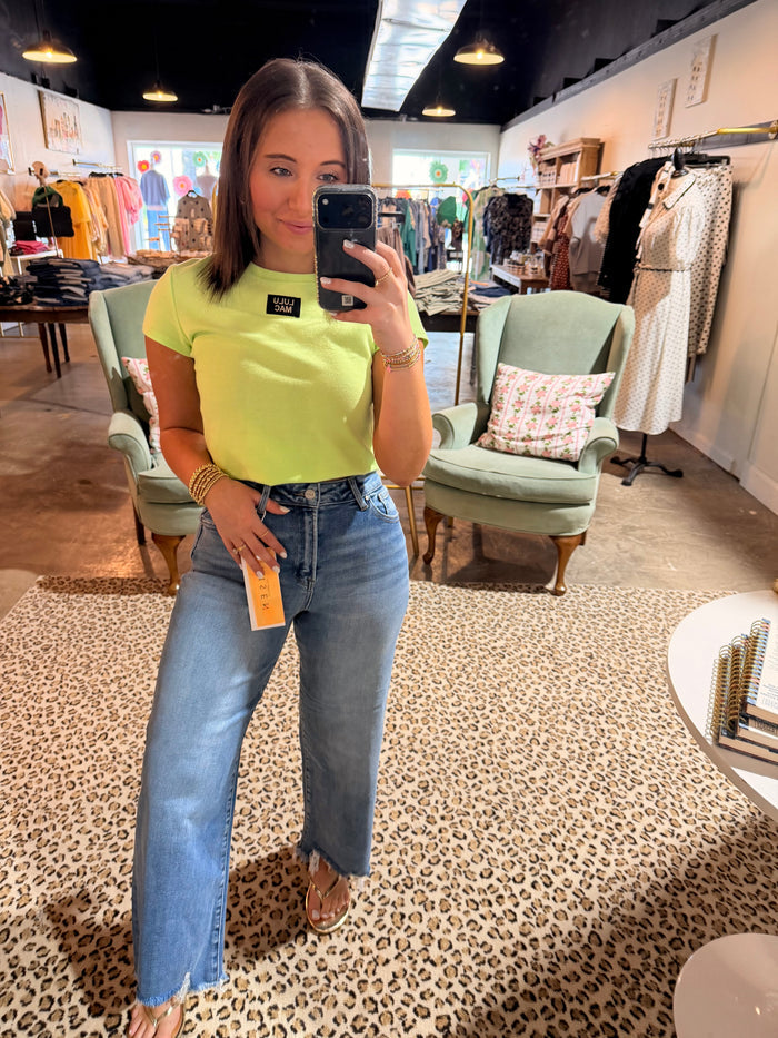 Everyday Raw Hem Jean