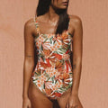 Fabulous Biquini Floral Printing Swimwear Sexy - shop.livefree.co.uk