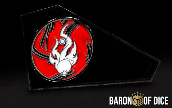 Fane of Nyrro | Warmachine | Metal Combat Gauge | Baron Coin™ Compatible