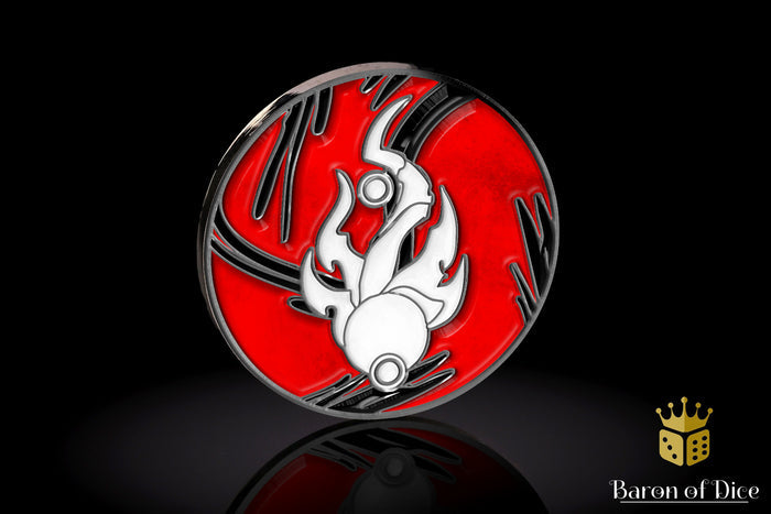 Fane of Nyrro | Warmachine | Metal Combat Gauge | Baron Coin™ Compatible