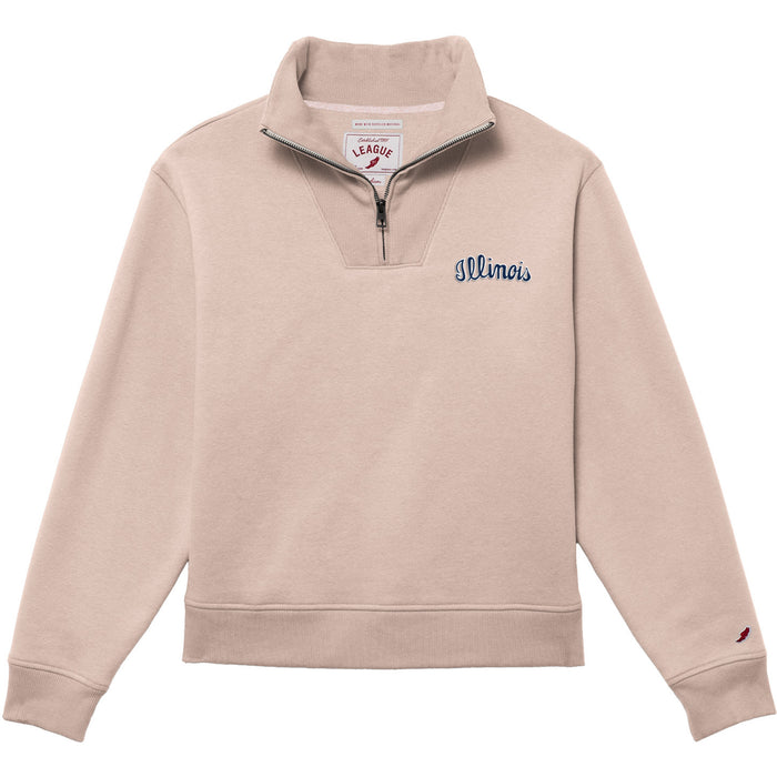 Fighting Illini 1991 Quartz Quarter Zip - League