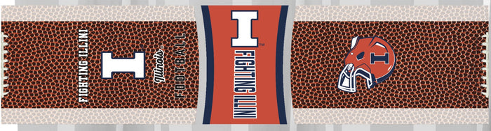 Fighting Illini 2oz Gameball Prism Shot Glass