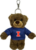Fighting Illini Brown Fluffy Bear