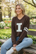 Fighting Illini Chocolate Block I Sweater