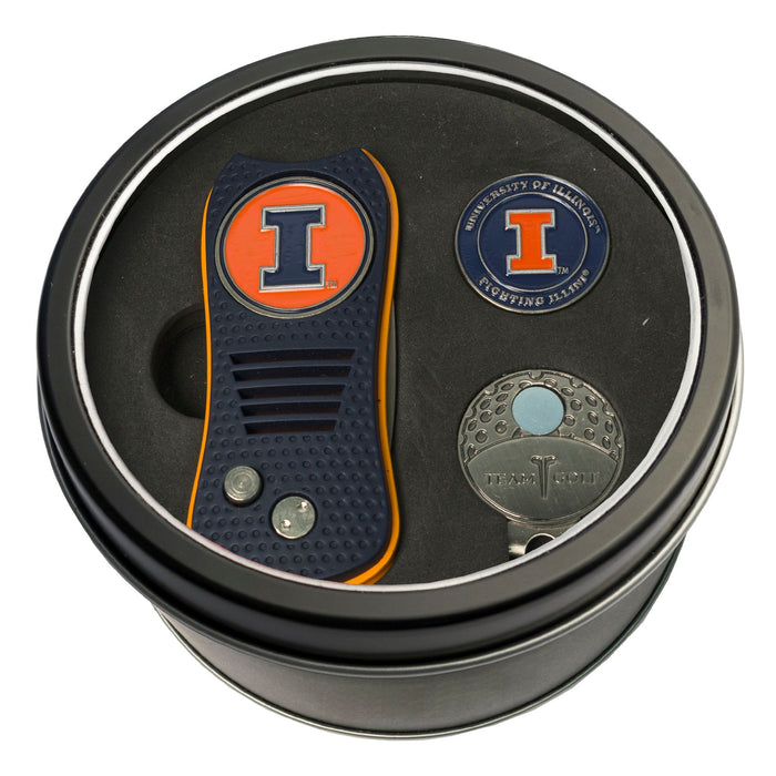 Fighting Illini Golf Gift Set