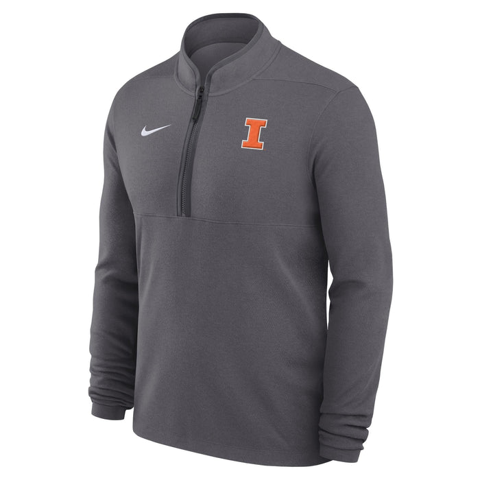 Fighting Illini Grey Victory Quarter Zip