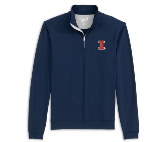 Fighting Illini Johnnie-O Performance 1/4 Zip