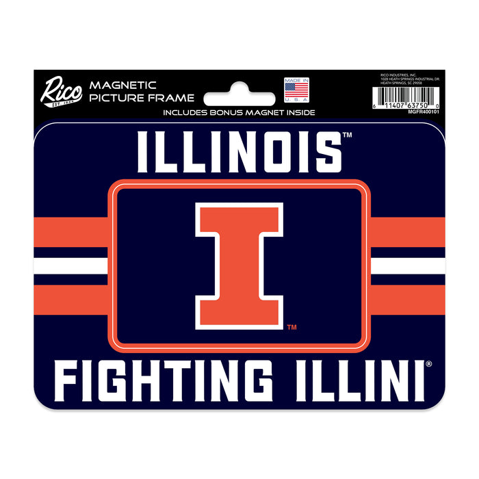 Fighting Illini Magnetic Photo Frame