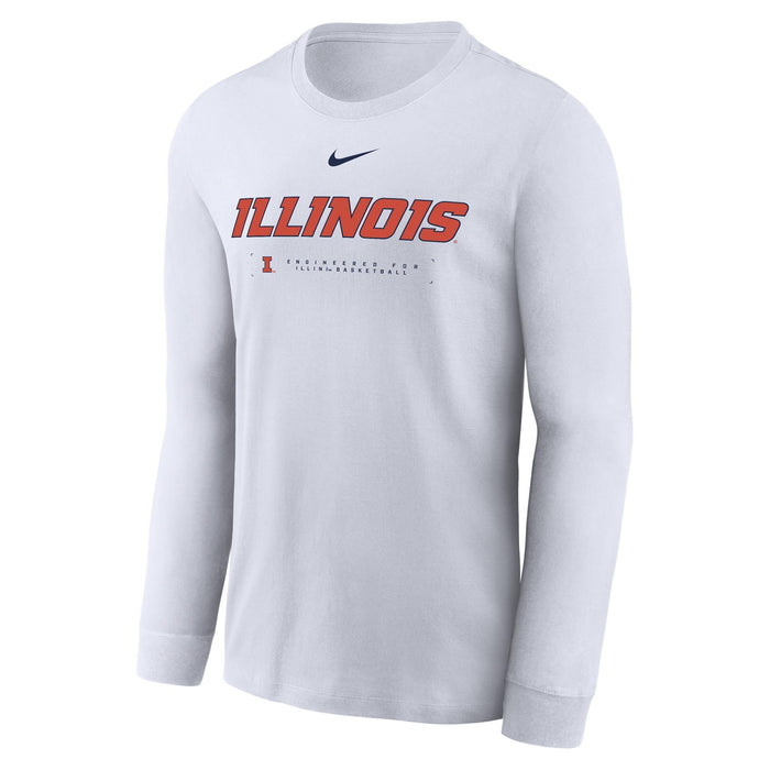 Fighting Illini Nike Men's Long-Sleeve T-Shirt