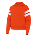 Fighting Illini Women's Antigua Script Stripe Sleeve Orange Hoodie