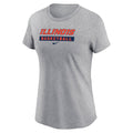 Fighting Illini Women's Nike Grey Basketball Wordmark T-Shirt