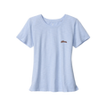 Fighting Illini Women's Tommy Bahama Paradise Breeze Powder Blue Script T-Shirt