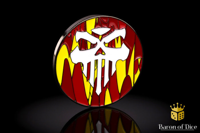 Fires of Hell | Wargaming & Datasheet Box | Baron's Coin™ Compatible