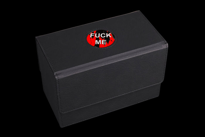 F**k Me | Red | Wargaming & Datasheet Box | Baron's Coin™ Compatible