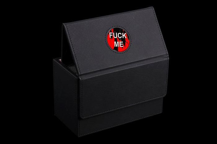 F**k Me | Red | Wargaming & Datasheet Box | Baron's Coin™ Compatible