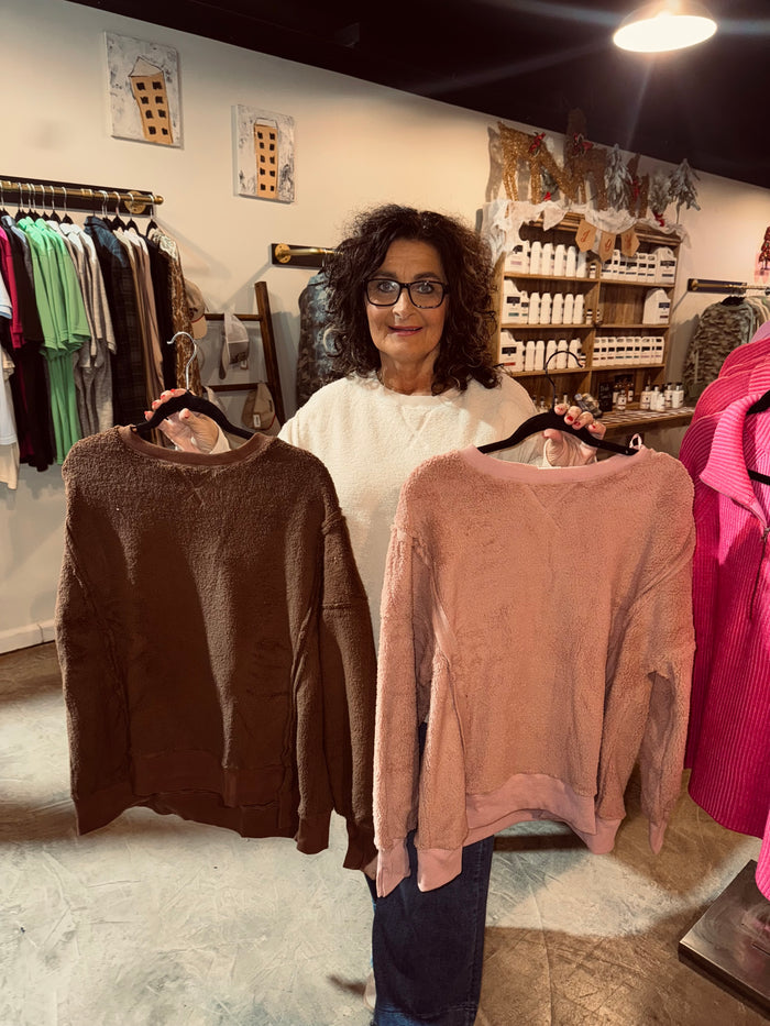 Fleece Oversized Crewnecks