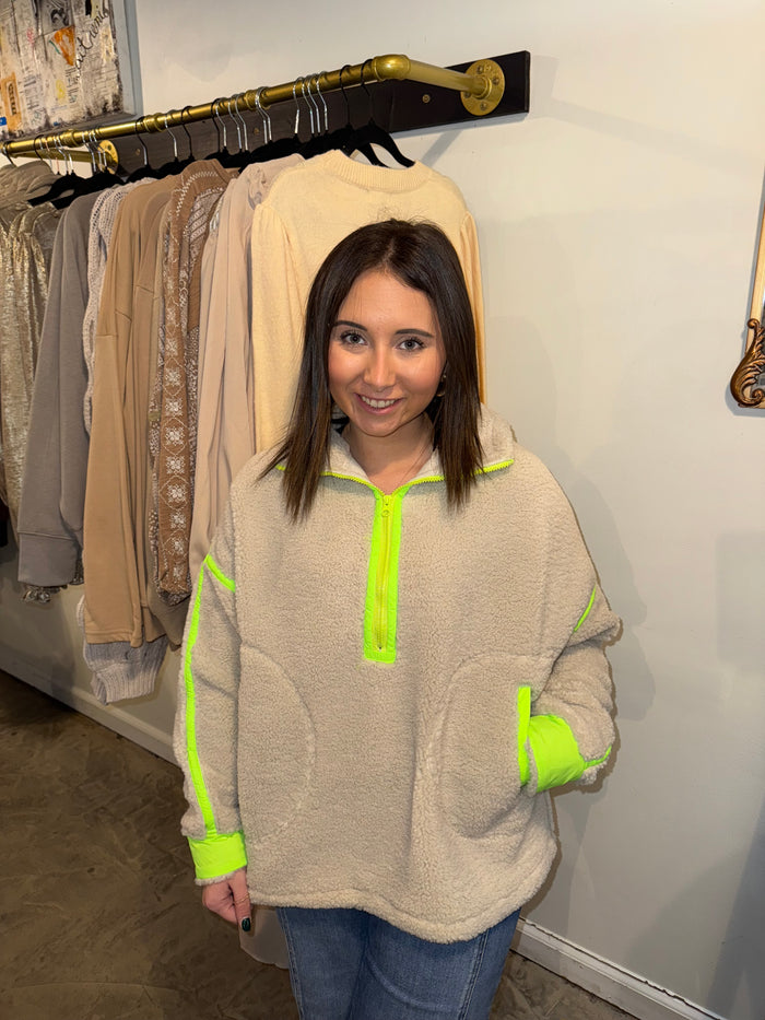 Fleece Pocket Pullover