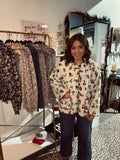 Floral Sherpa Jacket