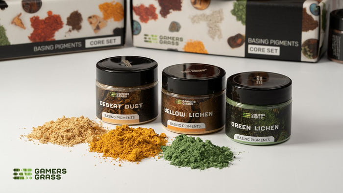 Gamers Grass | Basing Pigments Core Set