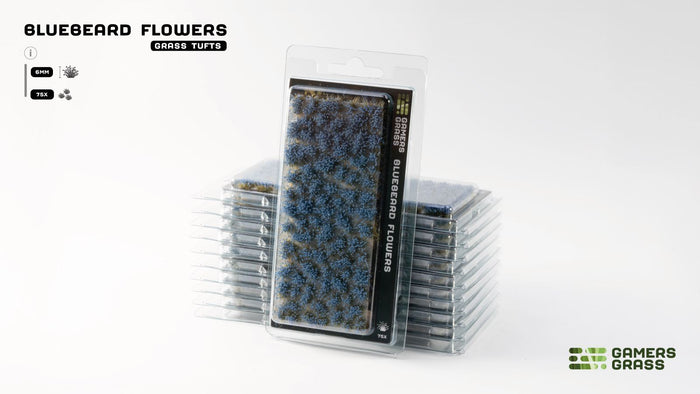 Gamers Grass | Flower Tuft Set | Bluebeard