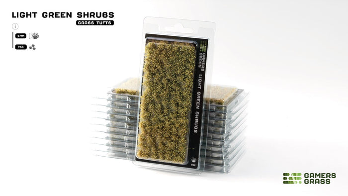 Gamers Grass | Shrub Set | Light Green