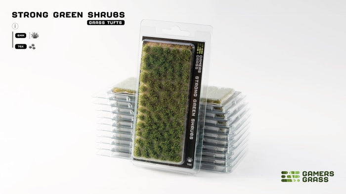 Gamers Grass | Shrub Set | Strong Green
