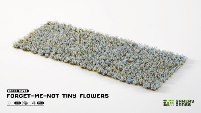 Gamers Grass | Tiny Flower Tuft Set | Forget-Me-Not