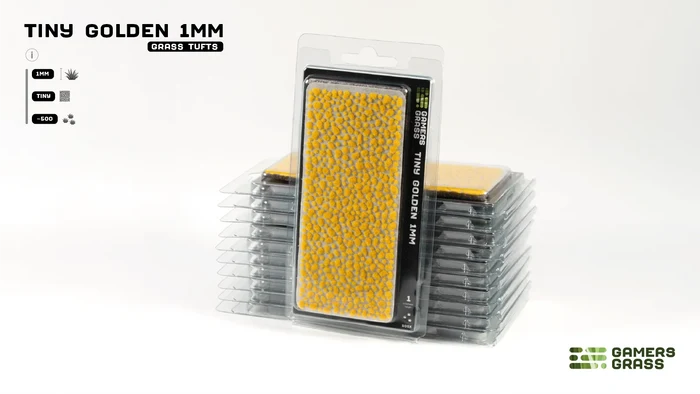Gamers Grass | Tiny Tufts | Golden (1mm)