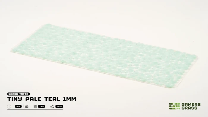 Gamers Grass | Tiny Tufts | Pale Teal (1mm)