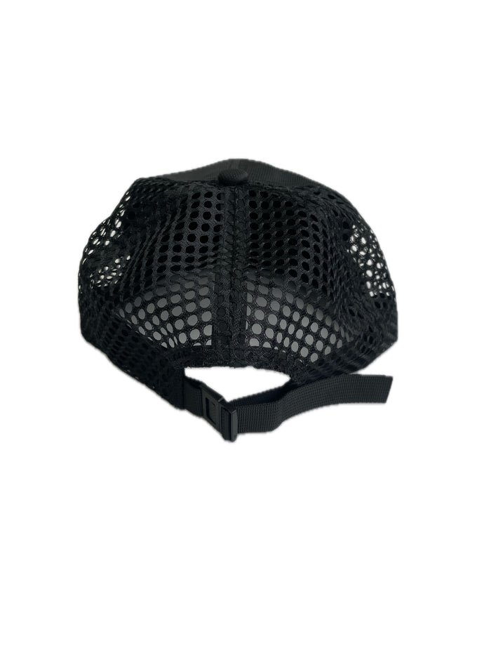 Glacial Gear Foldable Trail Hat – mesh back with adjustable strap, rear view