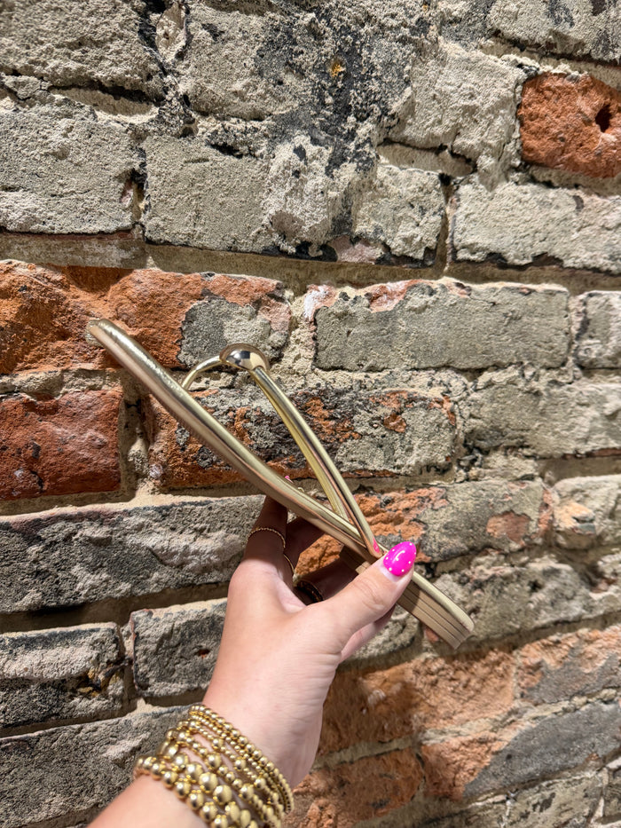 Gold Ball Flip Flop