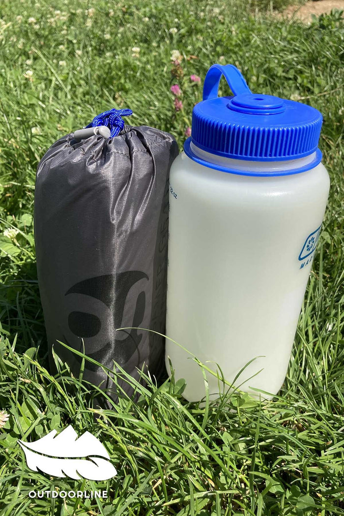 GOSSAMER GEAR Solo Tarp packed