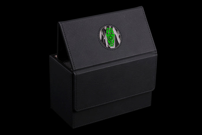 Green Coffin | Wargaming & Datasheet Box | Baron's Coin™ Compatible