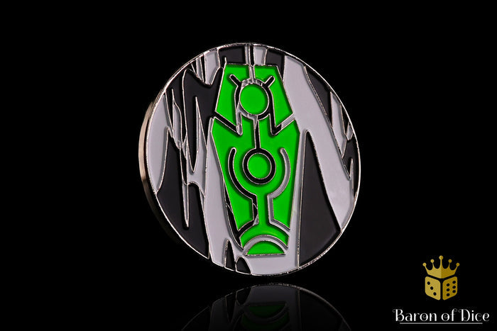 Green Coffin | Wargaming & Datasheet Box | Baron's Coin™ Compatible