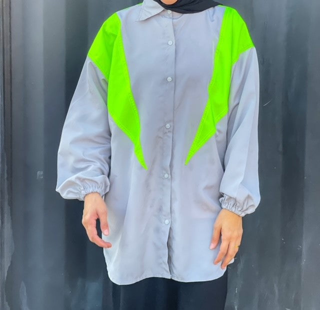 GreyXneon waterproof shirt. - Livefree