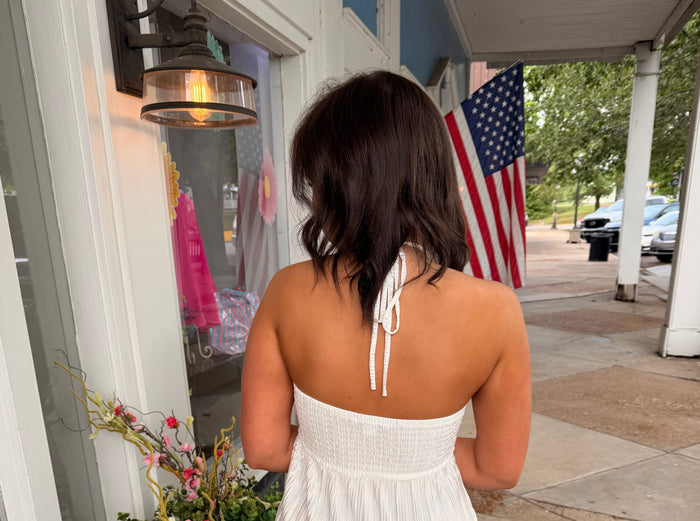 Halter Flowy Dress