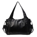 Handbag European And American Retro Solid Color Simple Texture