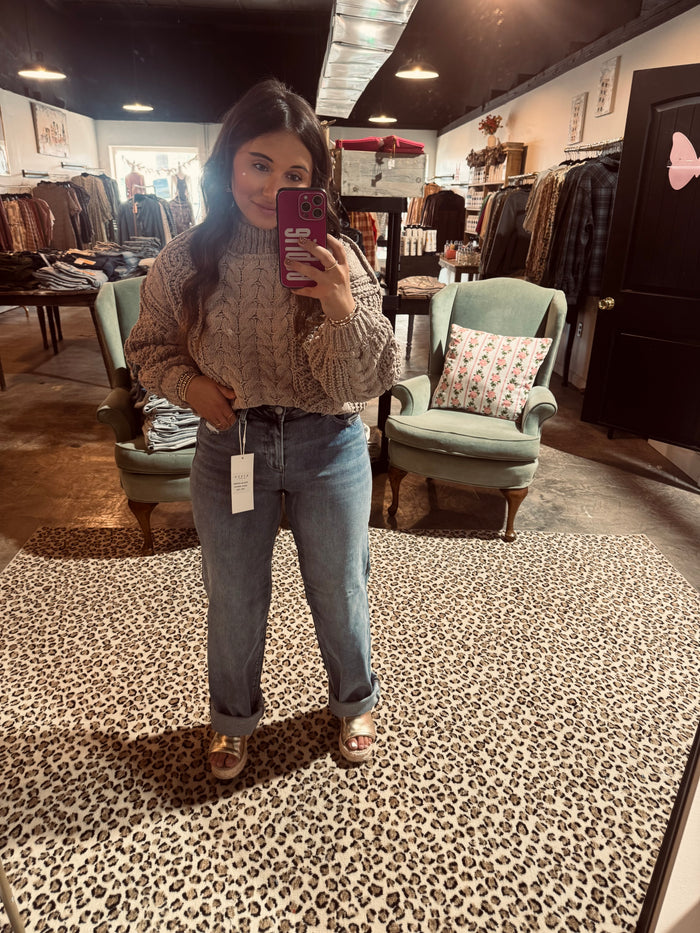 High Rise Baggy Jean