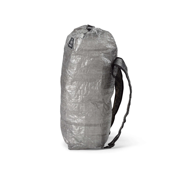 HMG Stuff Pack – back view with dual shoulder straps and roll-top closure