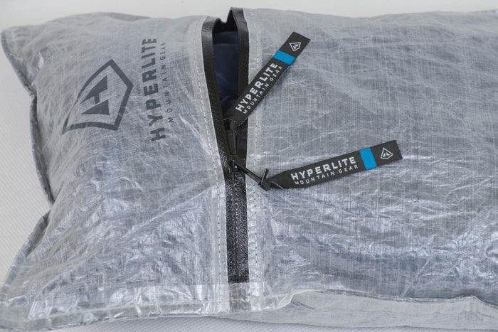 HMG Dyneema Stuff Sack Pillow zip detail