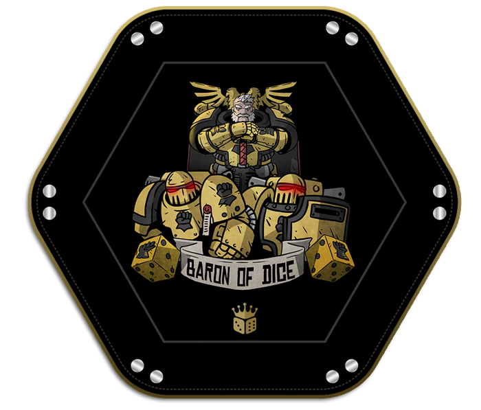 Hold The Line! |  Premium Dice Tray