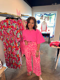 Hot Pink Leopard Pants
