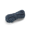 Hyperlite Mountain Gear 2.8 UHMWPE Core Guy Line coiled, black and blue reflective cord