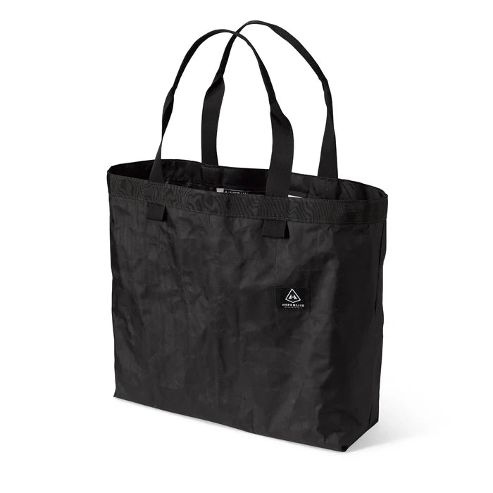 Hyperlite Mountain Gear G.O.A.T. Tote 30L in black – angled studio view