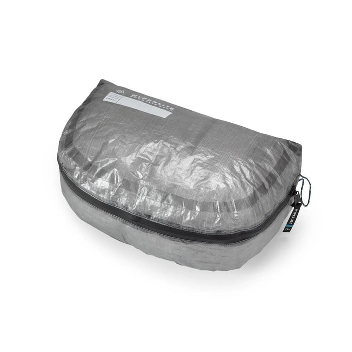 Hyperlite Mountain Gear PODS – single pod, angled view, Hyperlite label and blank size box on top