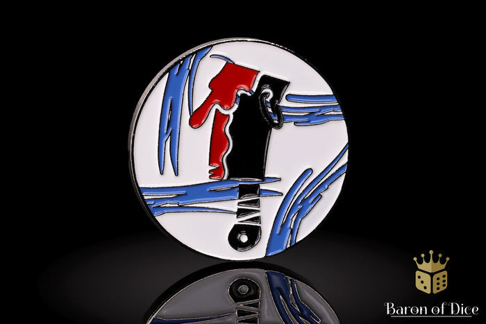 Ice Cleaver | Metal Combat Gauge | Baron Coin™ Compatible