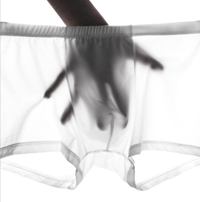 Ice Silk Seamless Men Boxers Luxury  Boxers Underwear Sp - Livefree