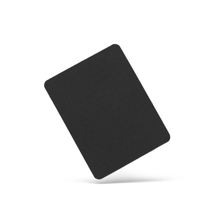 Igneous Threadlock Patch – single black patch, studio view